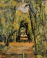 The Alley in Chantilly Paul Cezanne Wald